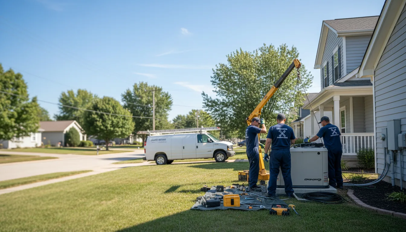 Generator Installation in Fishers Landing, NY near me